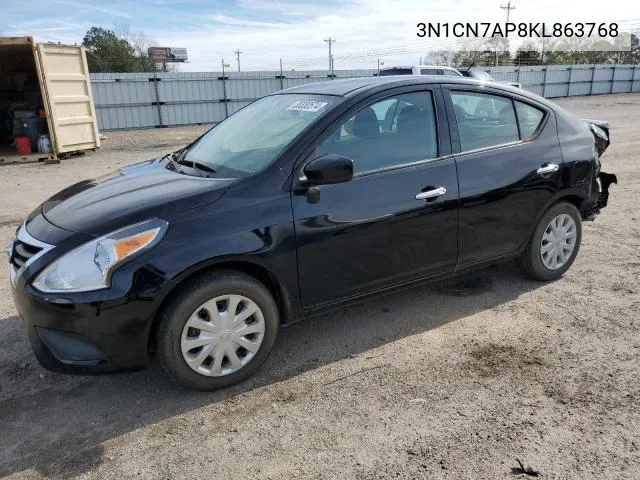 3N1CN7AP8KL863768 2019 Nissan Versa S