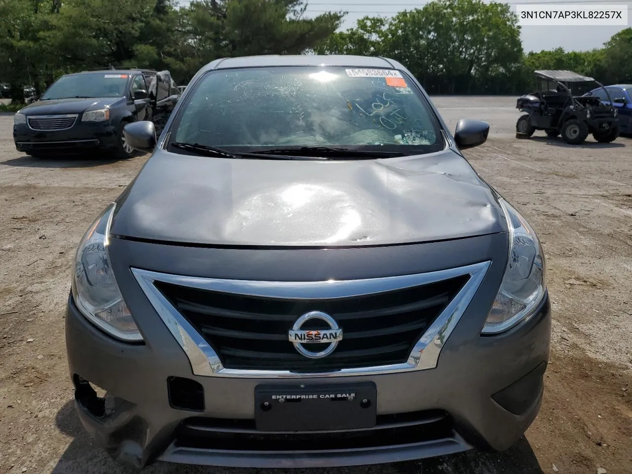 3N1CN7AP3KL82257X 2019 Nissan Versa S