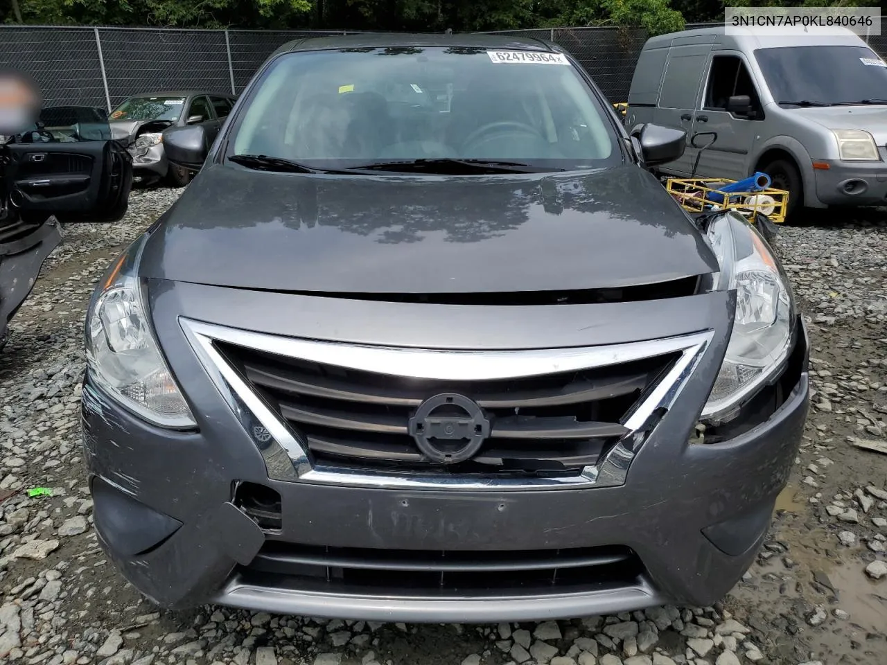 3N1CN7AP0KL840646 2019 Nissan Versa S