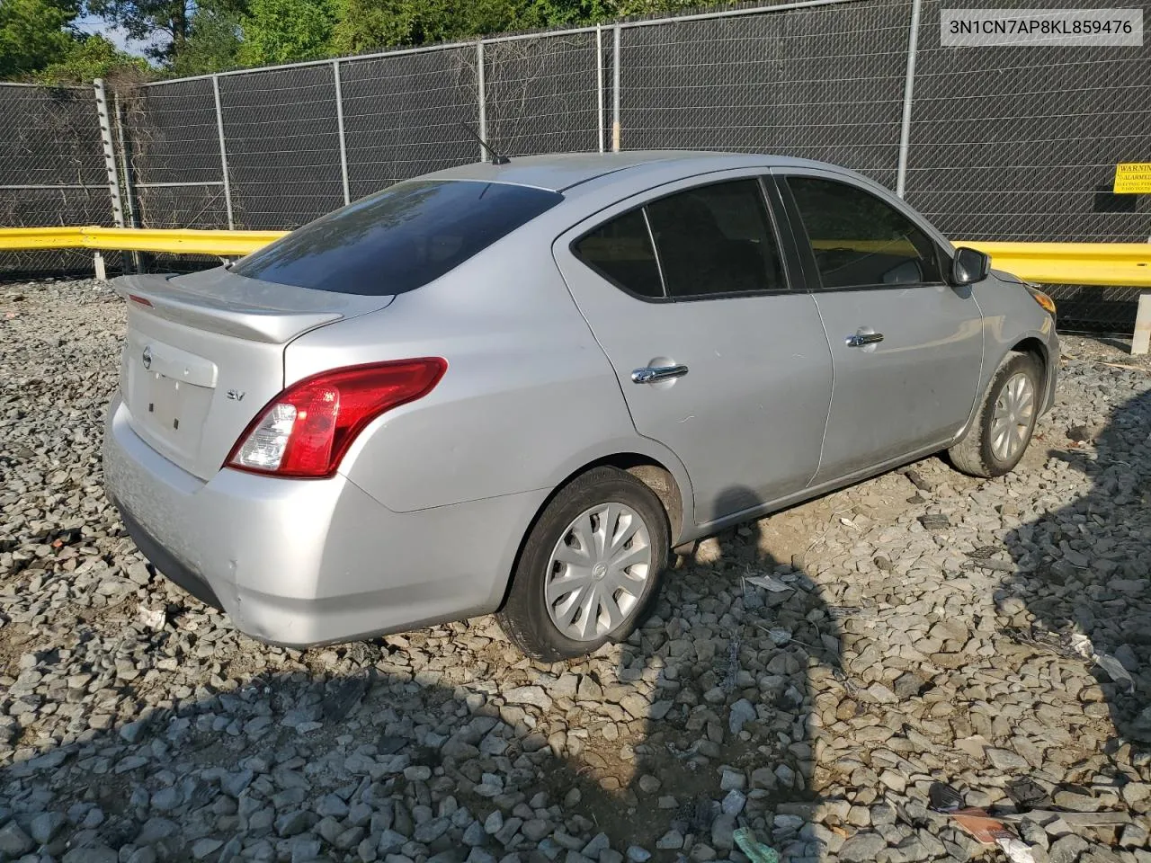 3N1CN7AP8KL859476 2019 Nissan Versa S