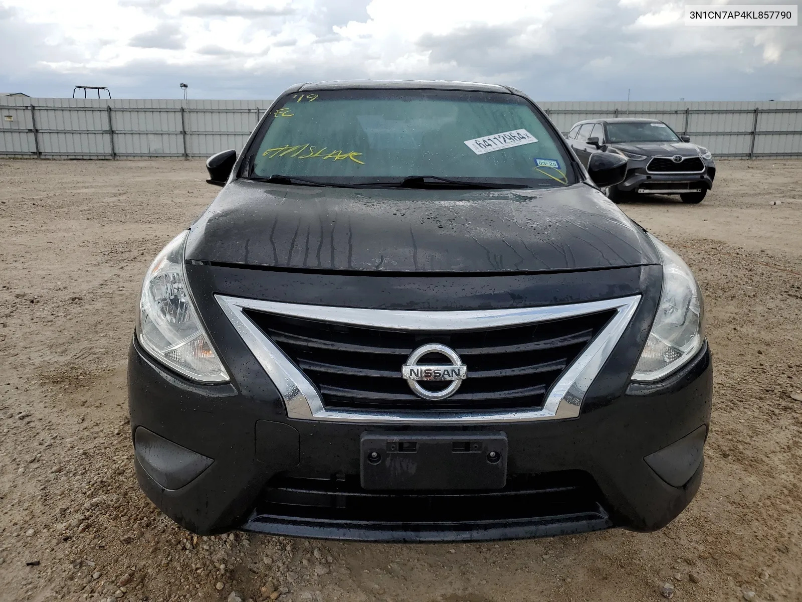 2019 Nissan Versa S VIN: 3N1CN7AP4KL857790 Lot: 64112964