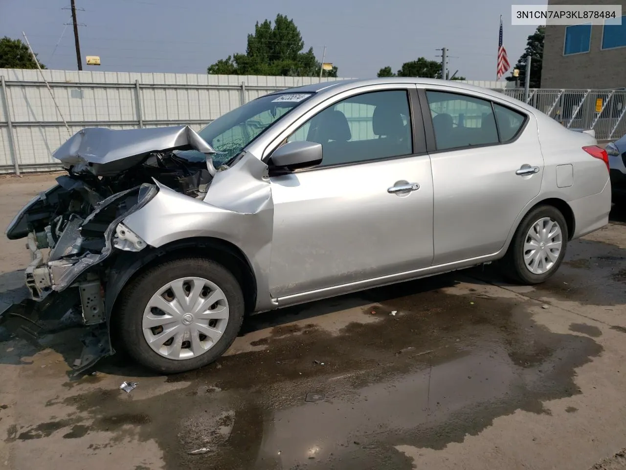 3N1CN7AP3KL878484 2019 Nissan Versa S