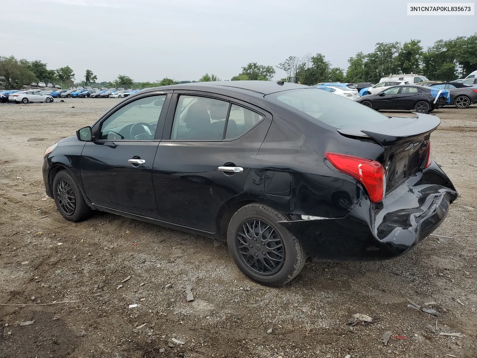 2019 Nissan Versa S VIN: 3N1CN7AP0KL835673 Lot: 64456184