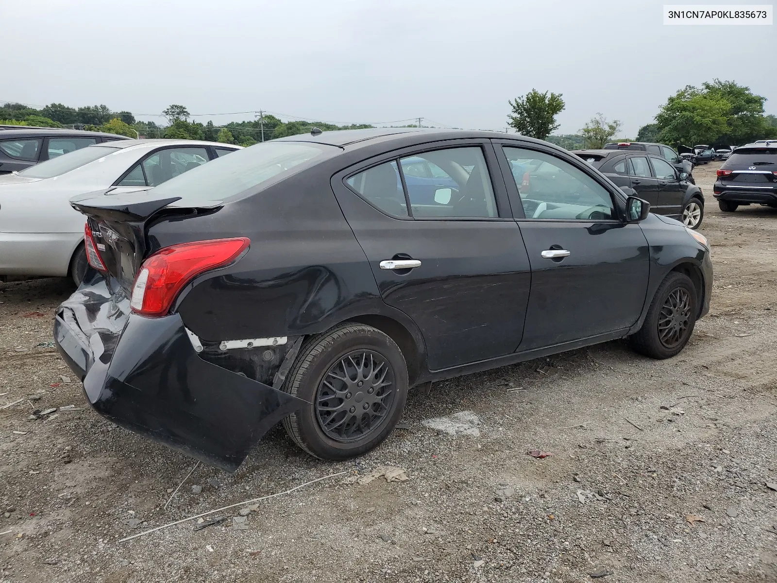 3N1CN7AP0KL835673 2019 Nissan Versa S