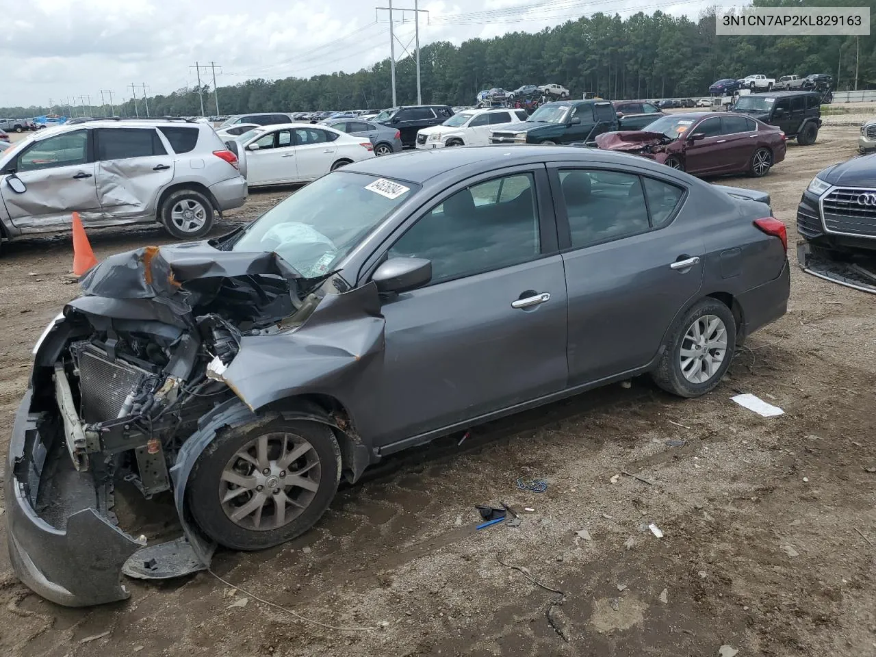 3N1CN7AP2KL829163 2019 Nissan Versa S