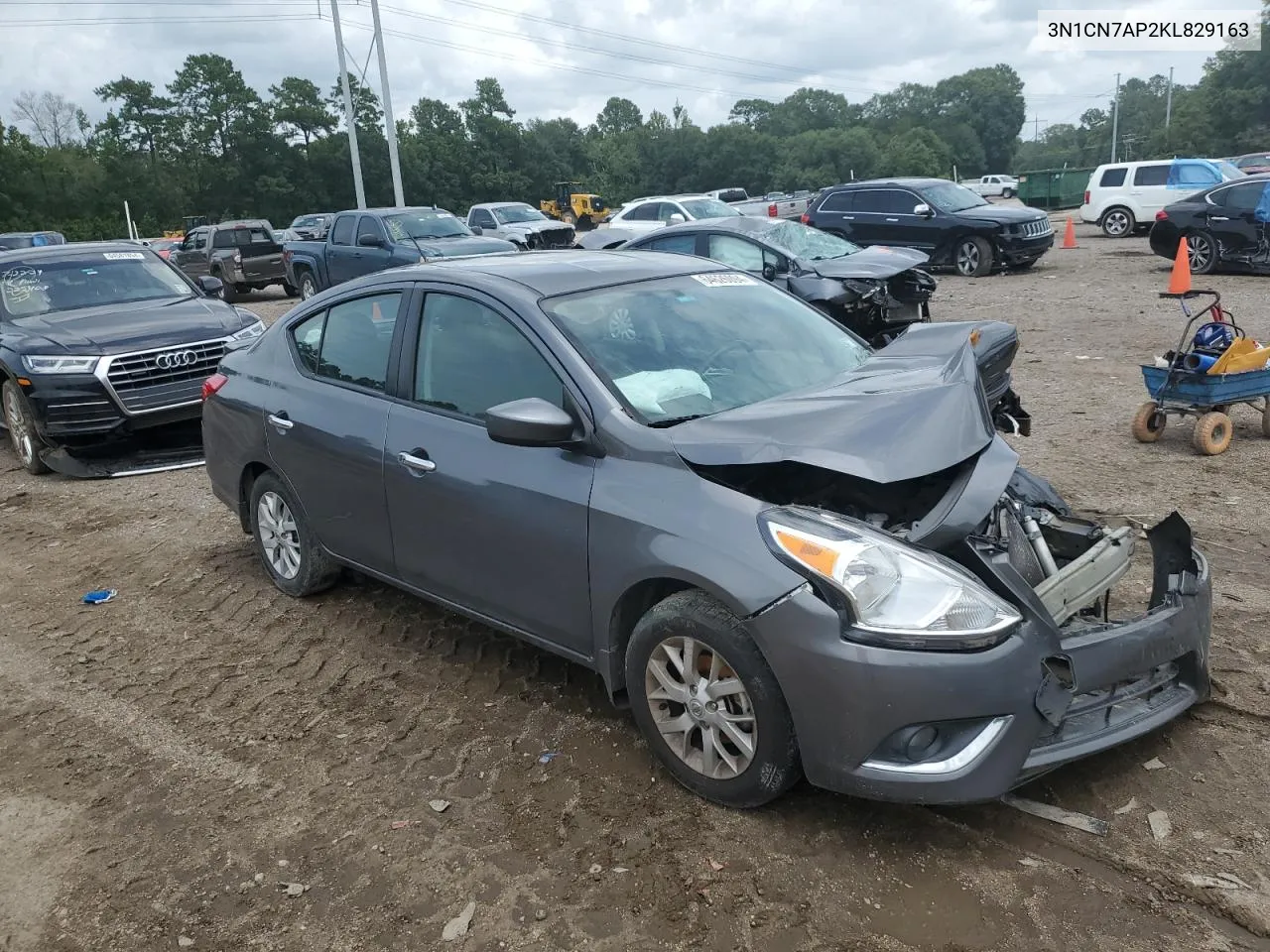 3N1CN7AP2KL829163 2019 Nissan Versa S