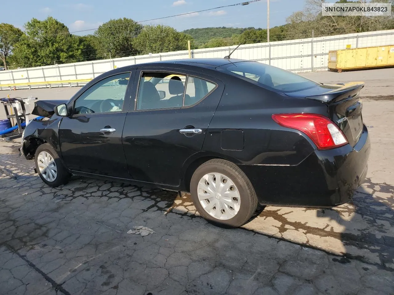 3N1CN7AP0KL843823 2019 Nissan Versa S