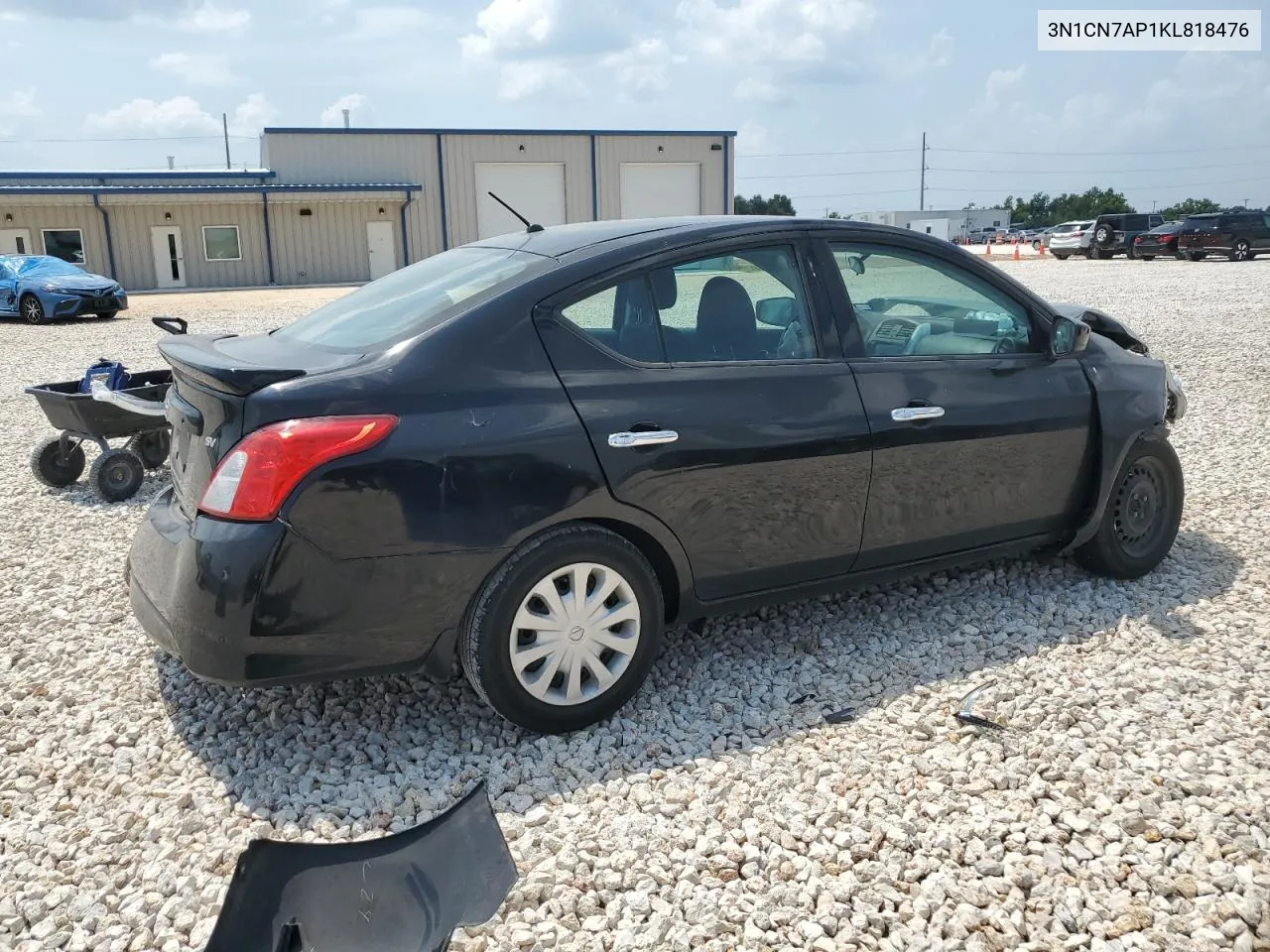 2019 Nissan Versa S VIN: 3N1CN7AP1KL818476 Lot: 66397554