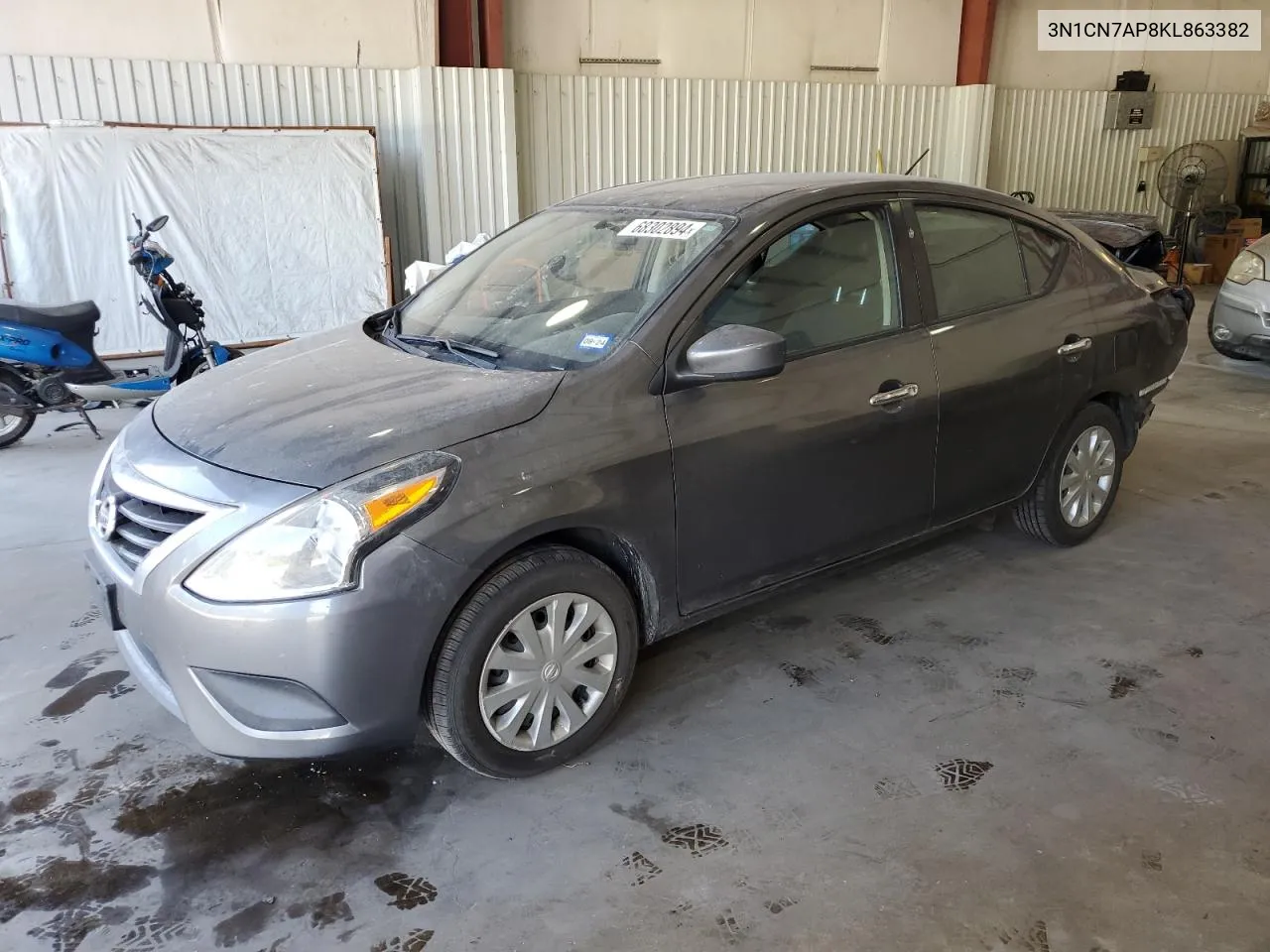 3N1CN7AP8KL863382 2019 Nissan Versa S