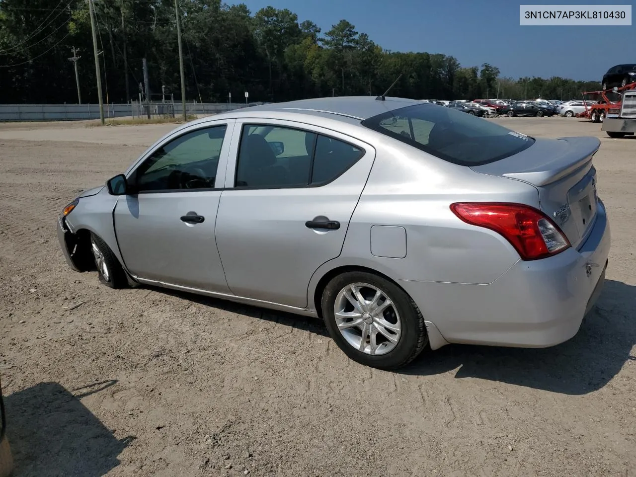 2019 Nissan Versa S VIN: 3N1CN7AP3KL810430 Lot: 68693244