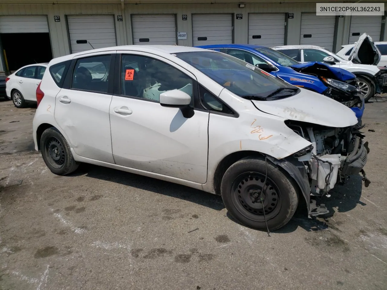 2019 Nissan Versa Note S VIN: 3N1CE2CP9KL362243 Lot: 68871064