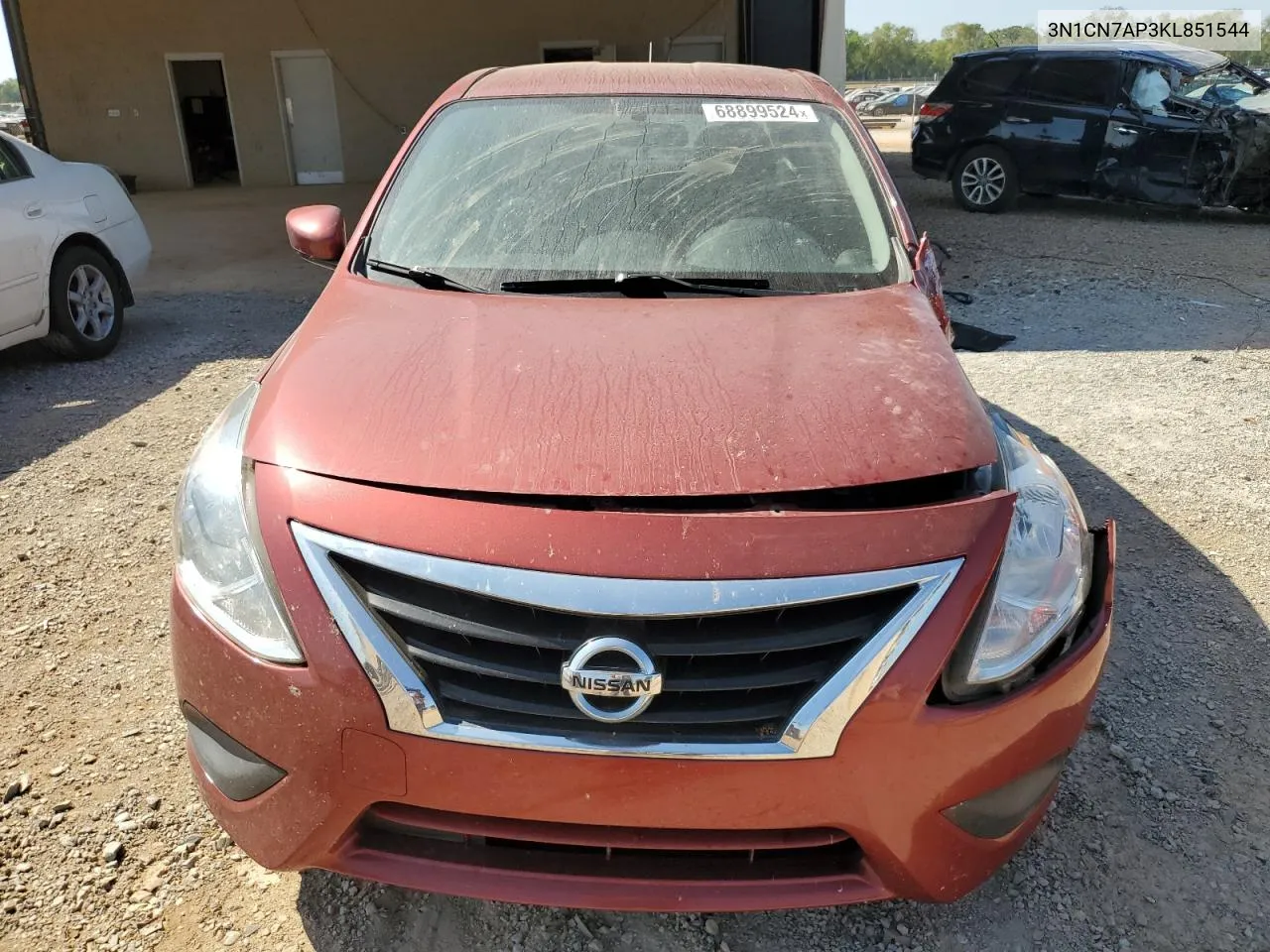 3N1CN7AP3KL851544 2019 Nissan Versa S