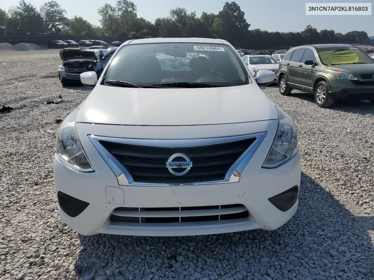 3N1CN7AP2KL816803 2019 Nissan Versa S