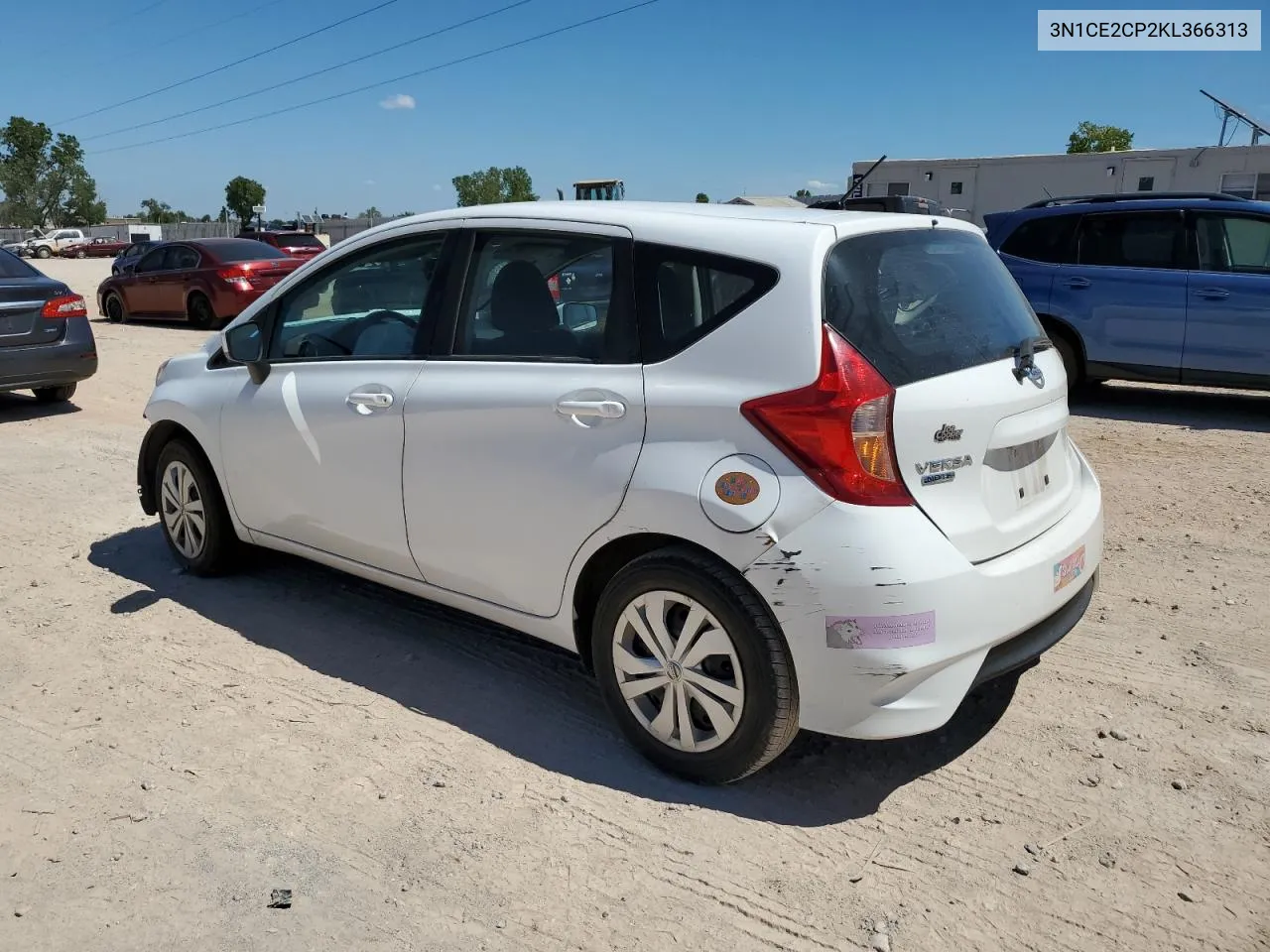 2019 Nissan Versa Note S VIN: 3N1CE2CP2KL366313 Lot: 69330344