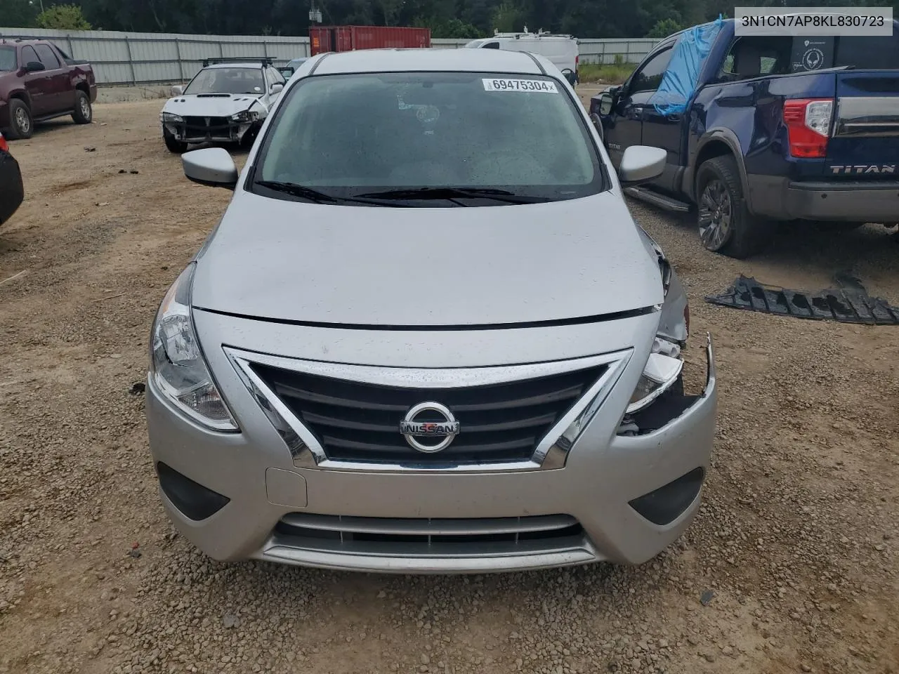 3N1CN7AP8KL830723 2019 Nissan Versa S