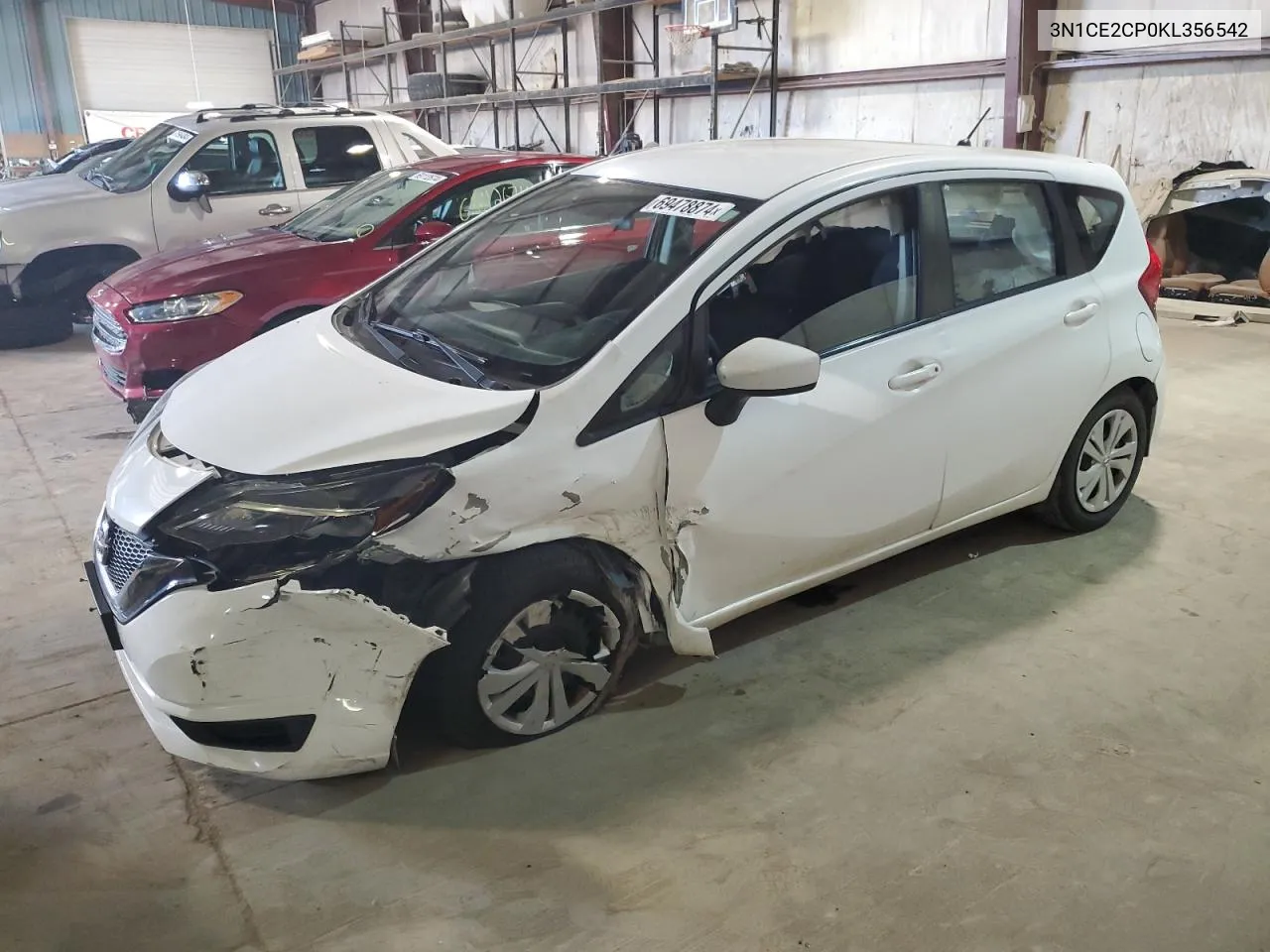 2019 Nissan Versa Note S VIN: 3N1CE2CP0KL356542 Lot: 69478874