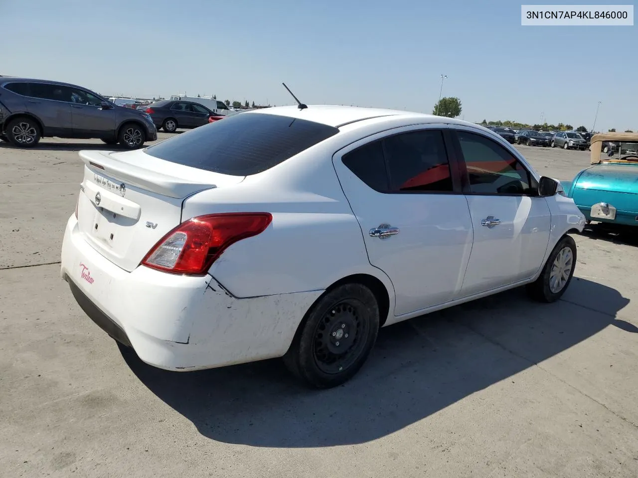 3N1CN7AP4KL846000 2019 Nissan Versa S