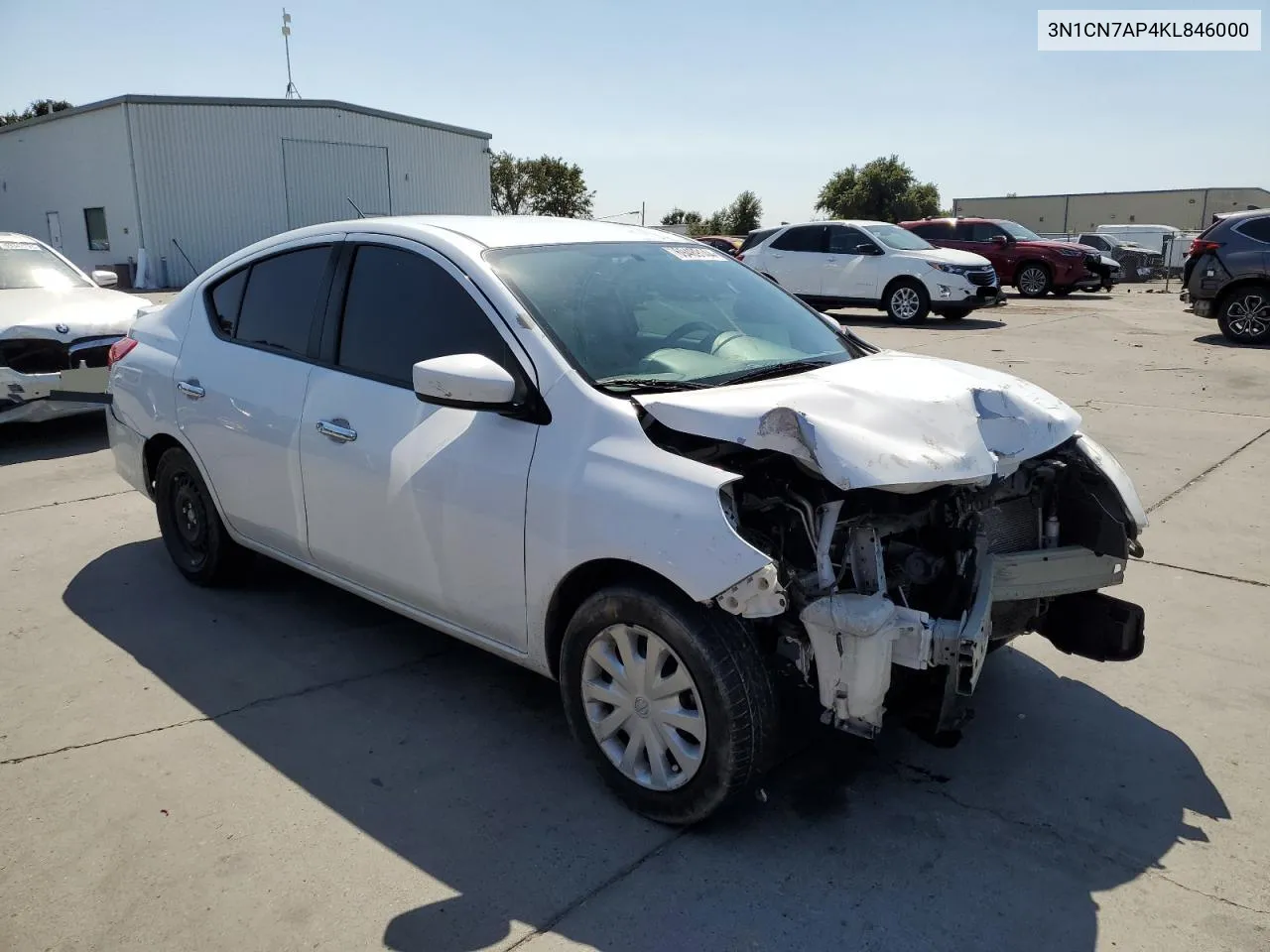 3N1CN7AP4KL846000 2019 Nissan Versa S