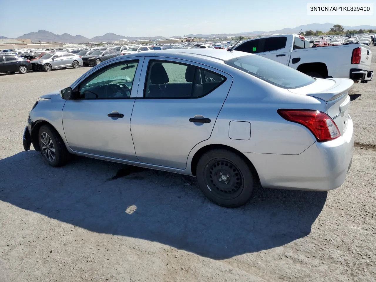 2019 Nissan Versa S VIN: 3N1CN7AP1KL829400 Lot: 69794724