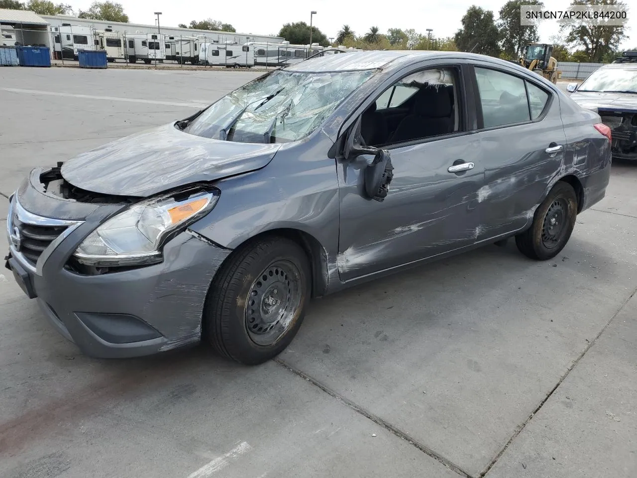 2019 Nissan Versa S VIN: 3N1CN7AP2KL844200 Lot: 70673714