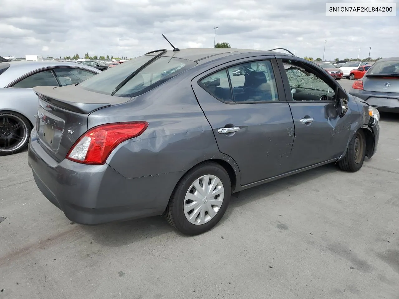 2019 Nissan Versa S VIN: 3N1CN7AP2KL844200 Lot: 70673714