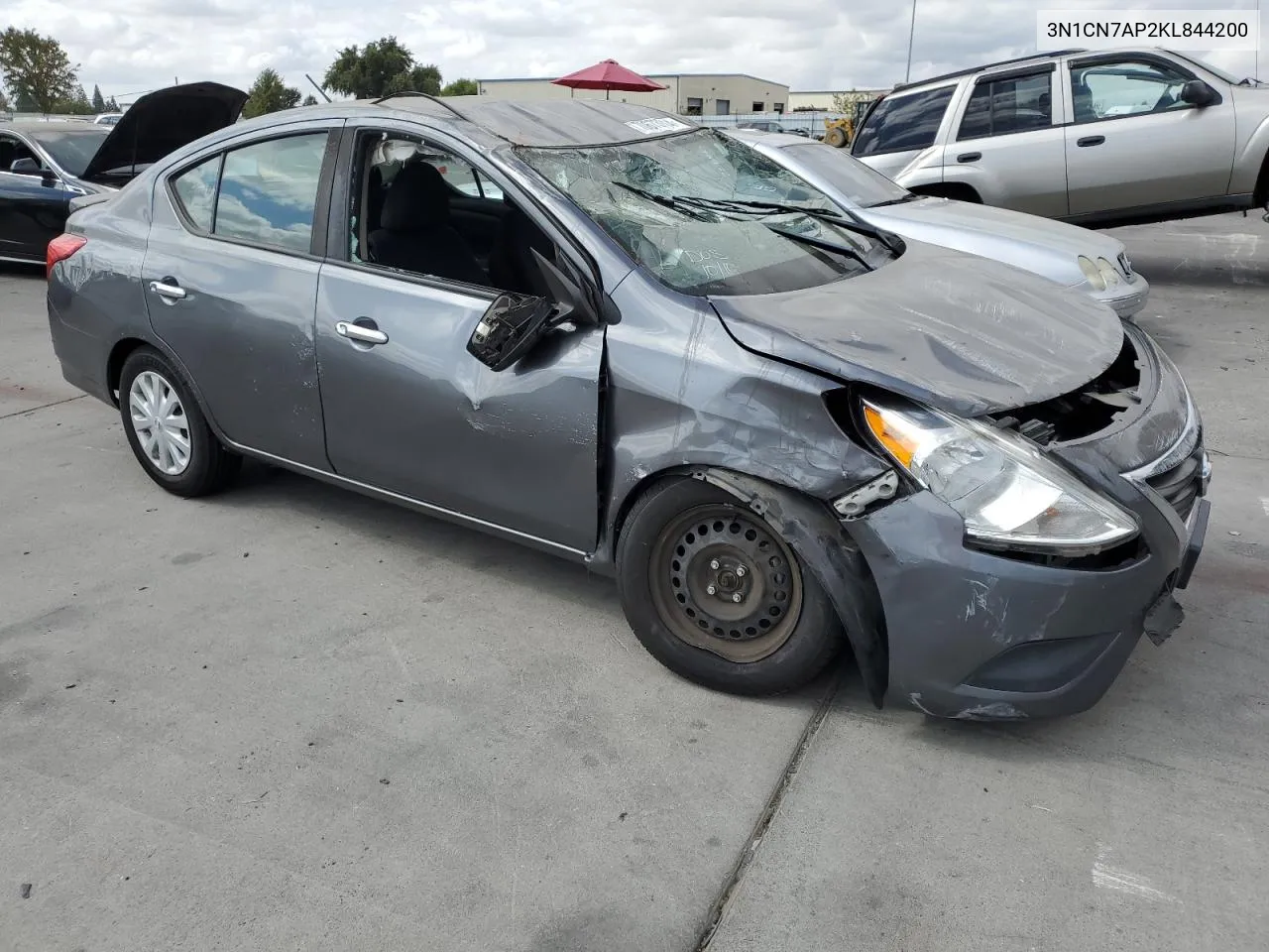 2019 Nissan Versa S VIN: 3N1CN7AP2KL844200 Lot: 70673714