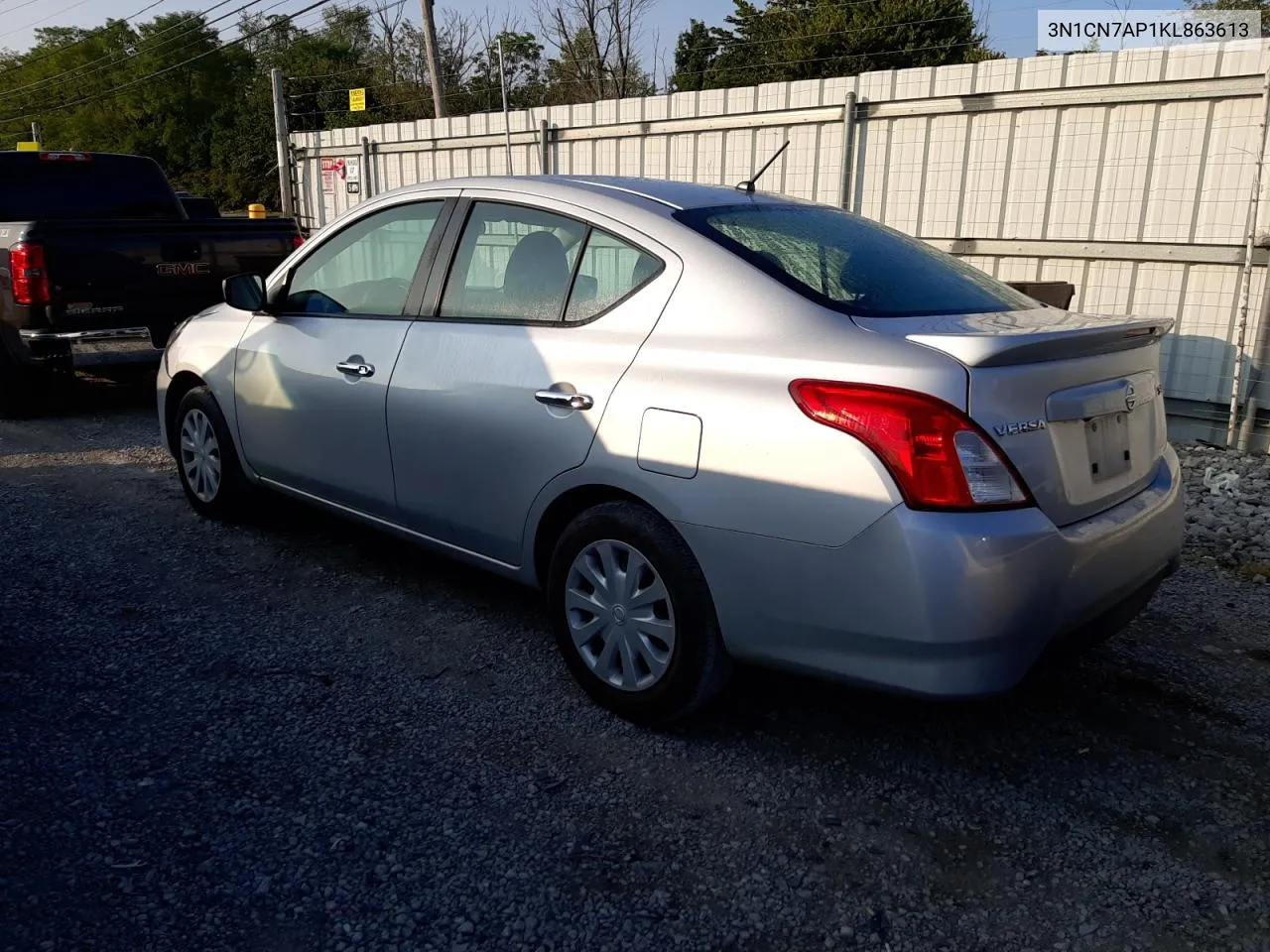 3N1CN7AP1KL863613 2019 Nissan Versa S