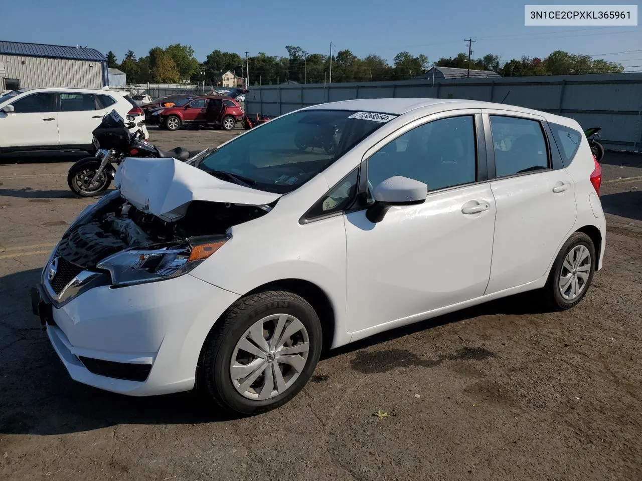 3N1CE2CPXKL365961 2019 Nissan Versa Note S