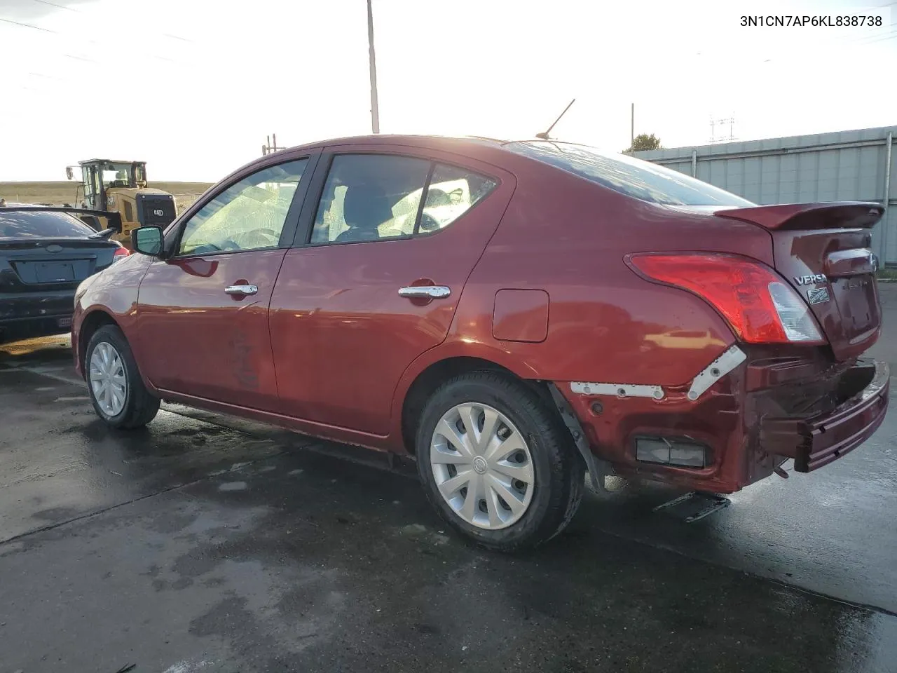 3N1CN7AP6KL838738 2019 Nissan Versa S