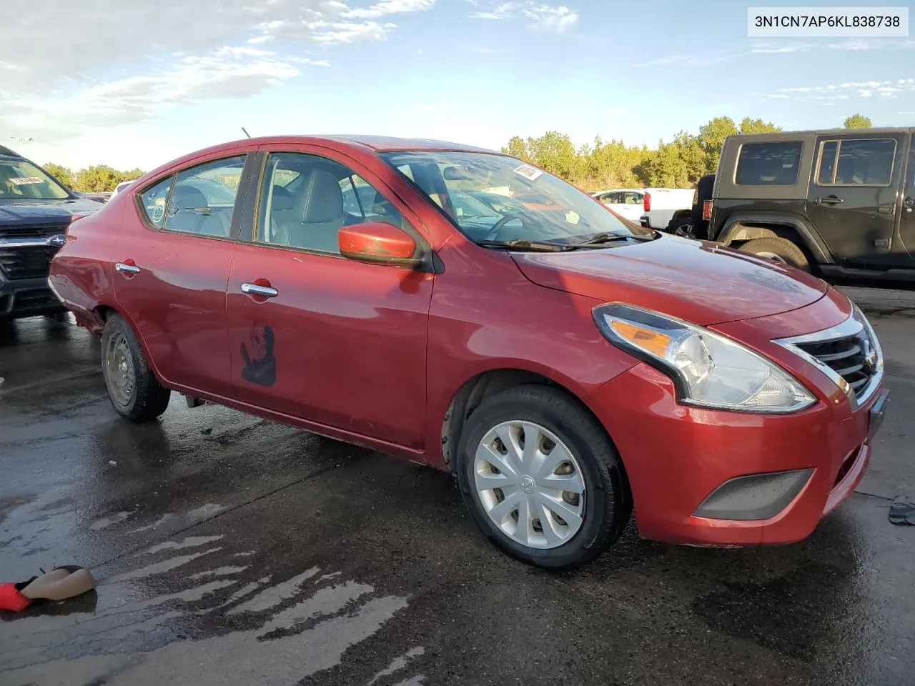 3N1CN7AP6KL838738 2019 Nissan Versa S