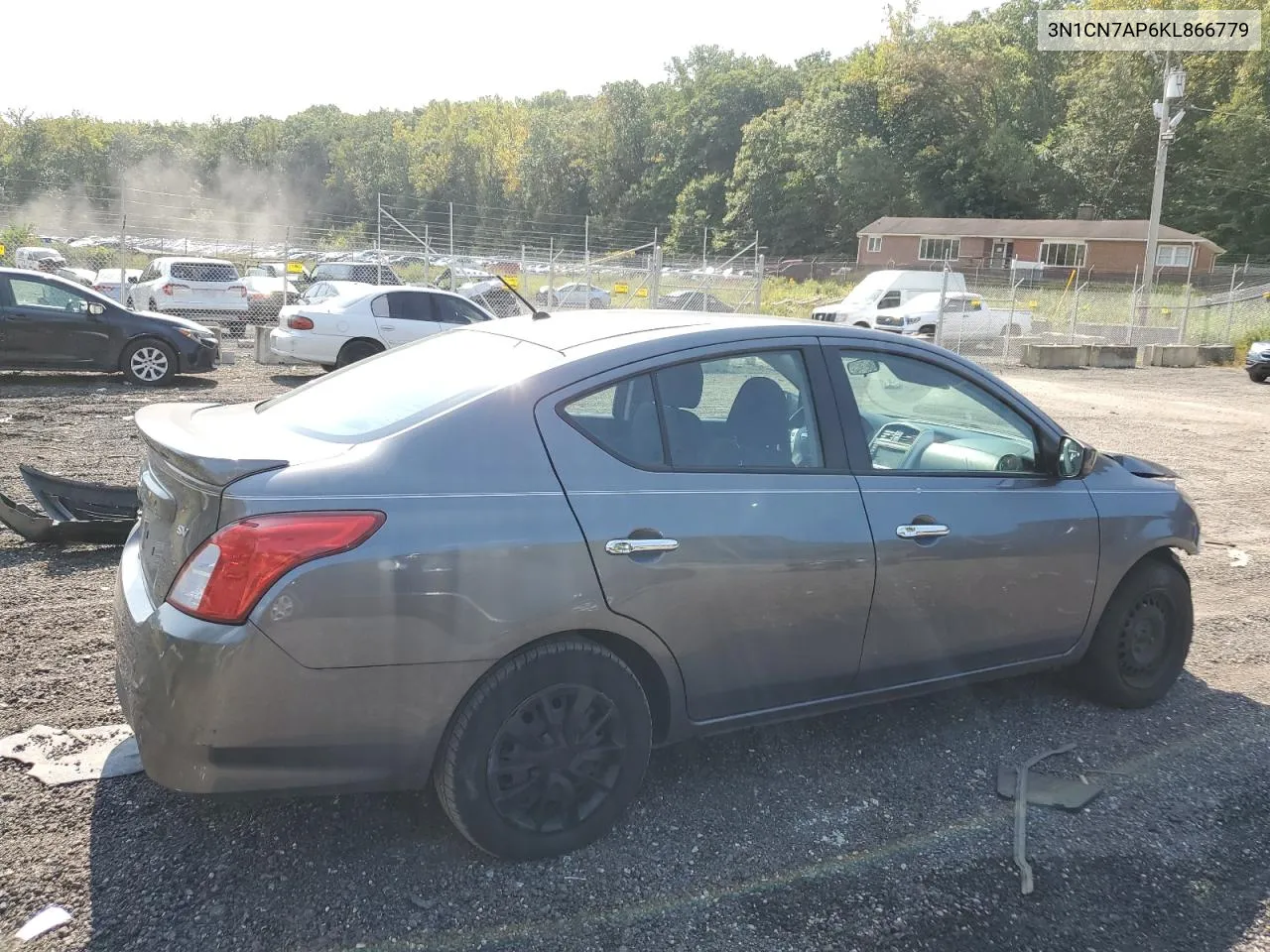 2019 Nissan Versa S VIN: 3N1CN7AP6KL866779 Lot: 72119884