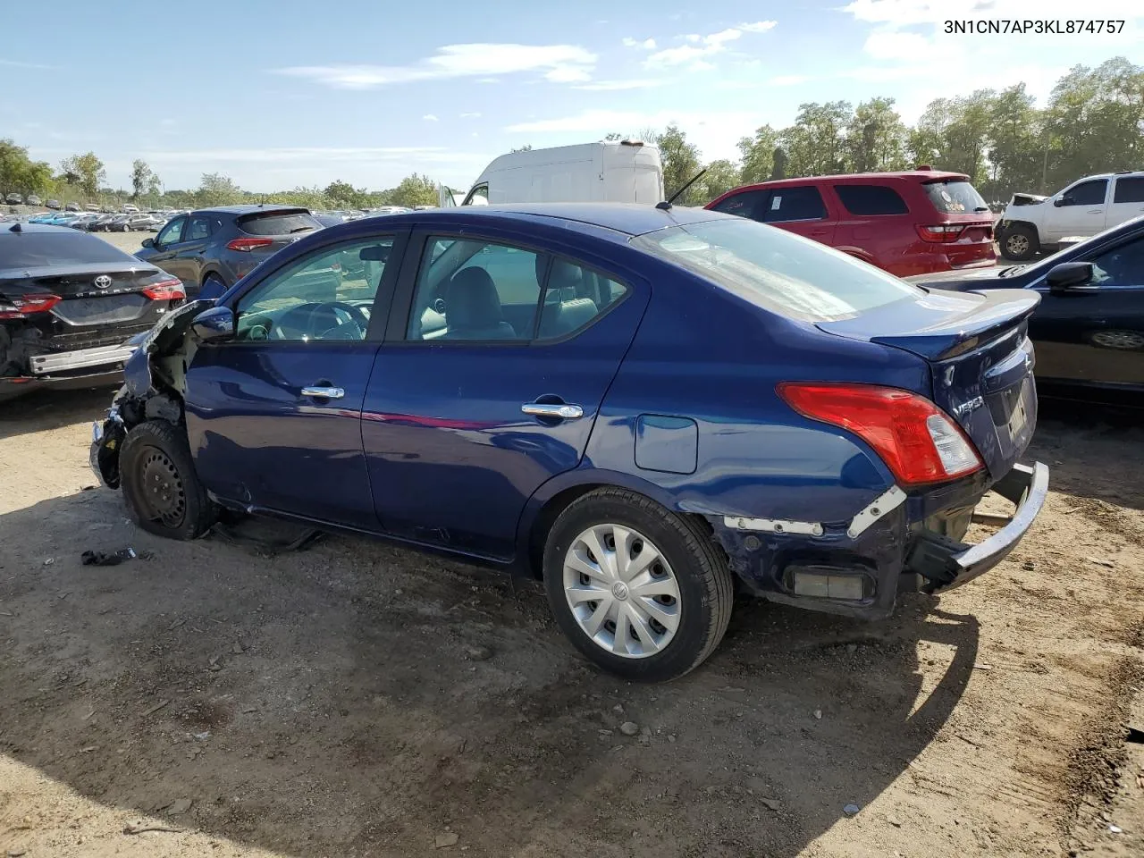 3N1CN7AP3KL874757 2019 Nissan Versa S