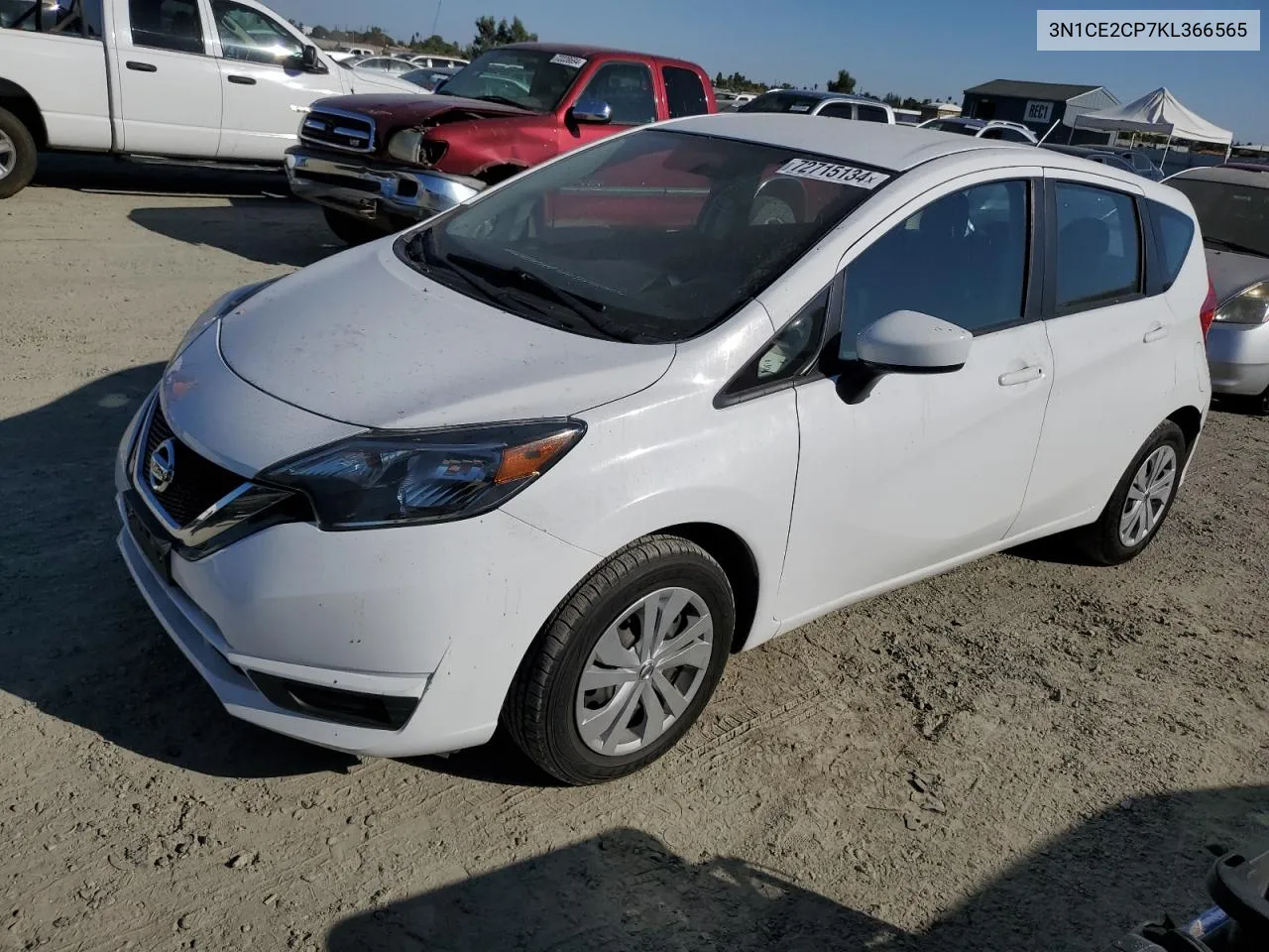 3N1CE2CP7KL366565 2019 Nissan Versa Note S