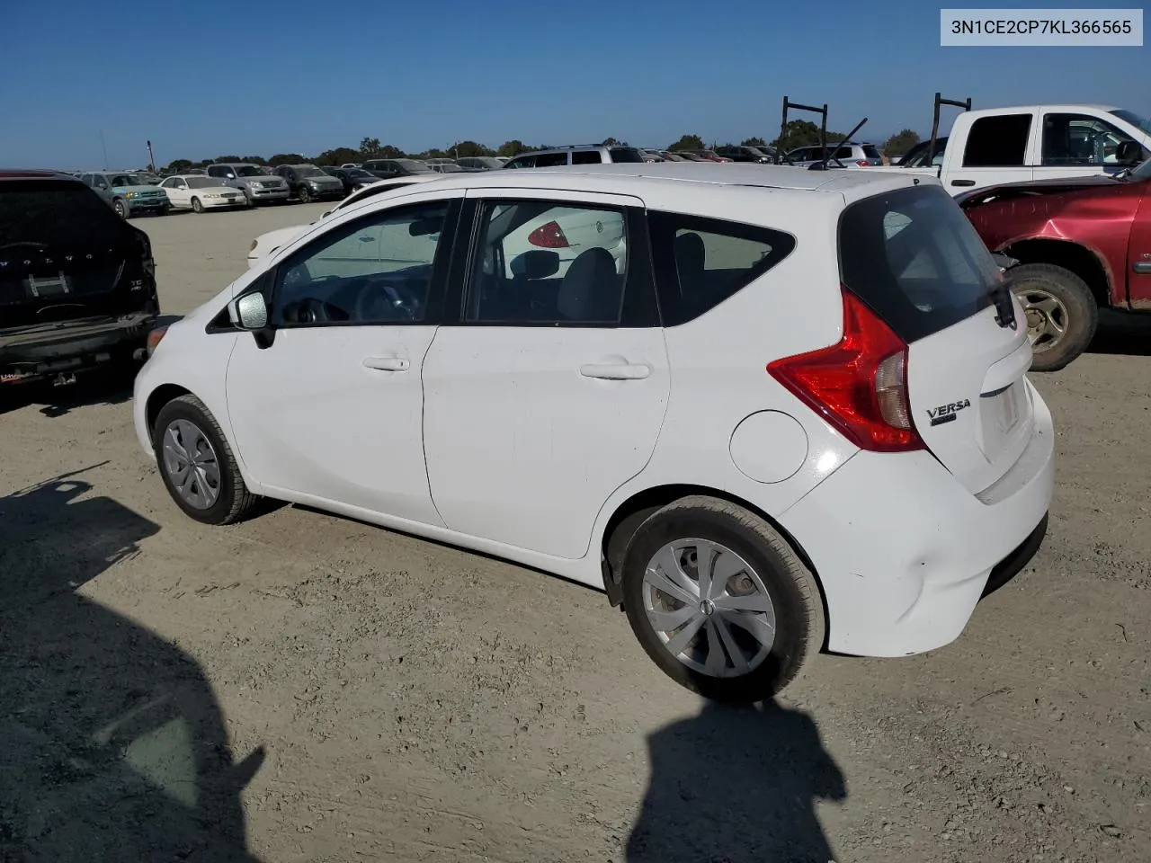 2019 Nissan Versa Note S VIN: 3N1CE2CP7KL366565 Lot: 72715134