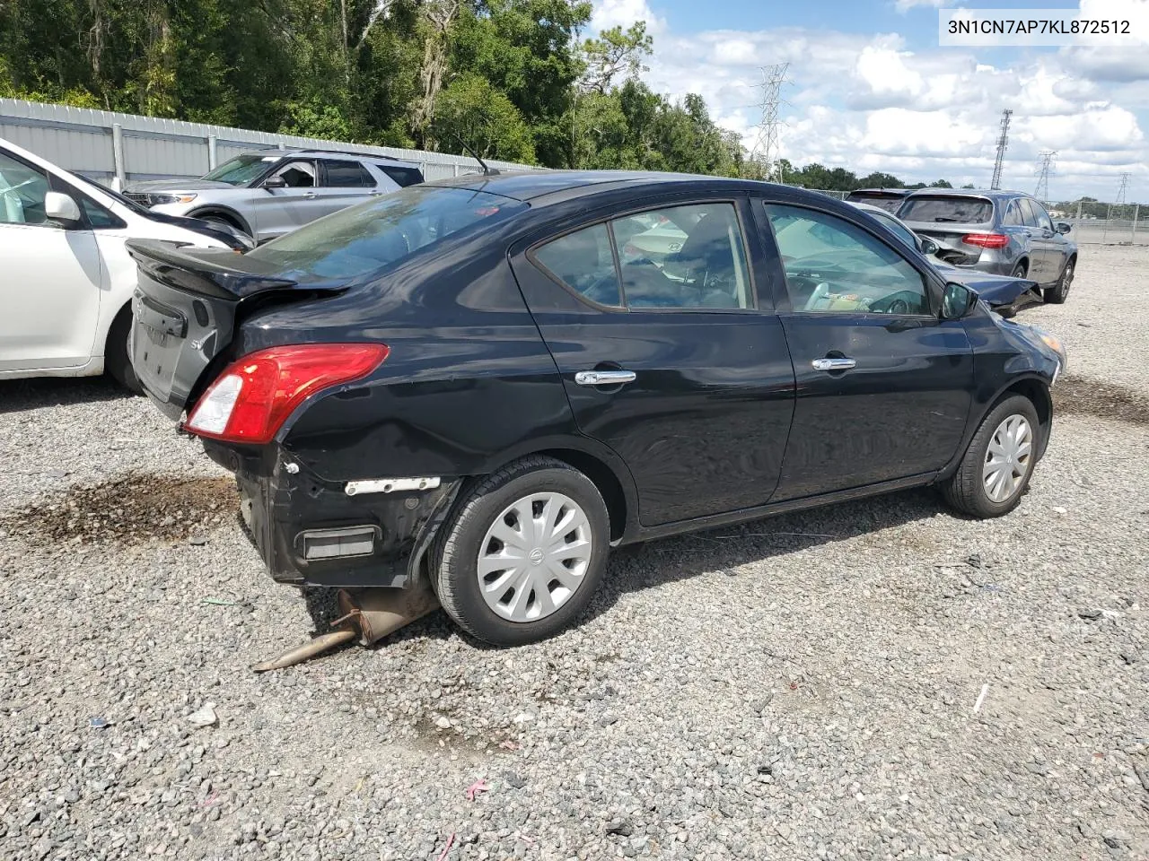 3N1CN7AP7KL872512 2019 Nissan Versa S