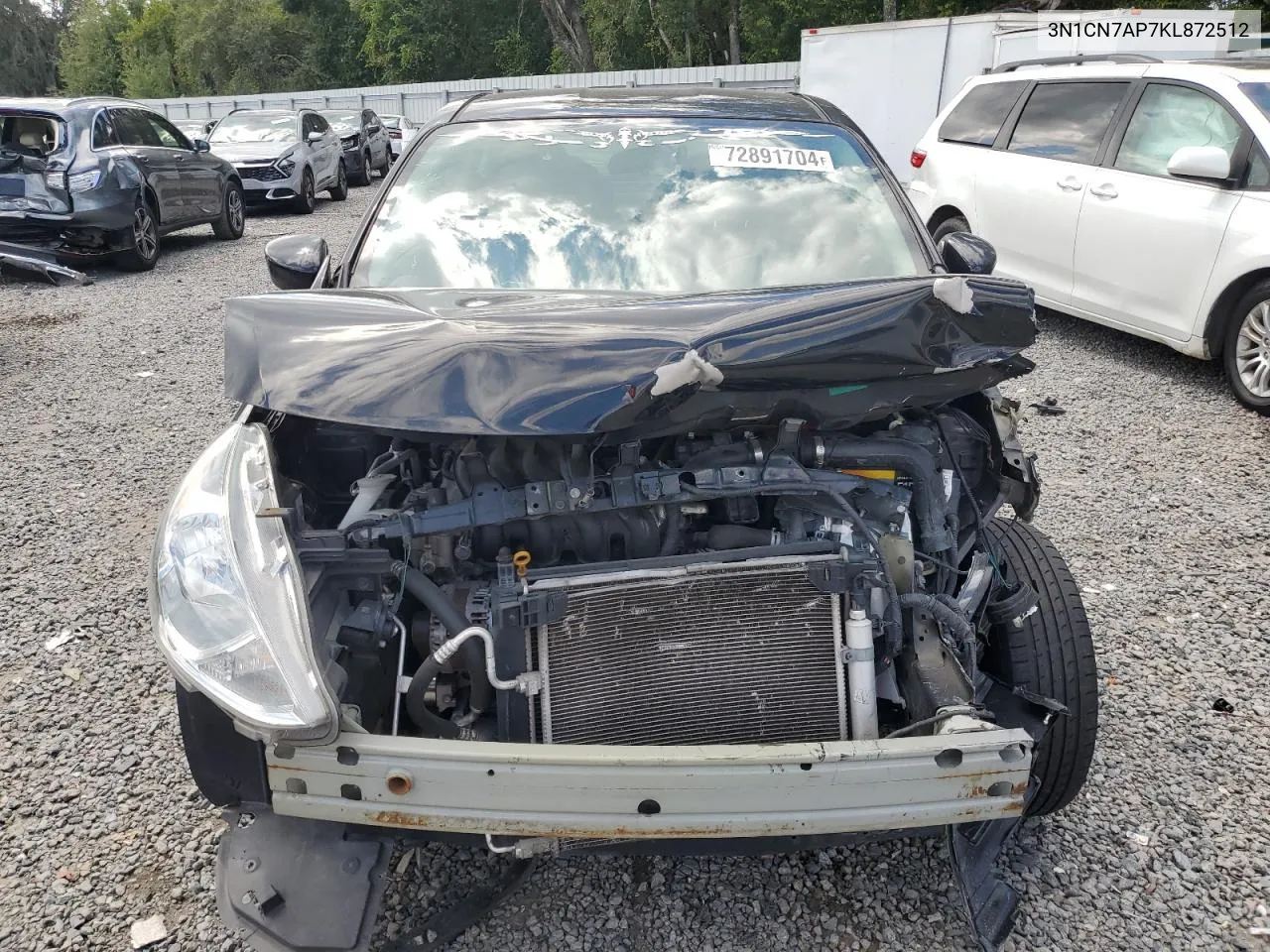 3N1CN7AP7KL872512 2019 Nissan Versa S