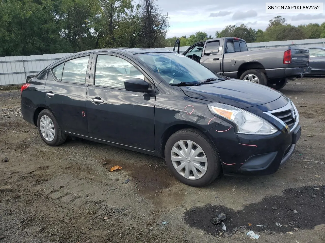 3N1CN7AP1KL862252 2019 Nissan Versa S