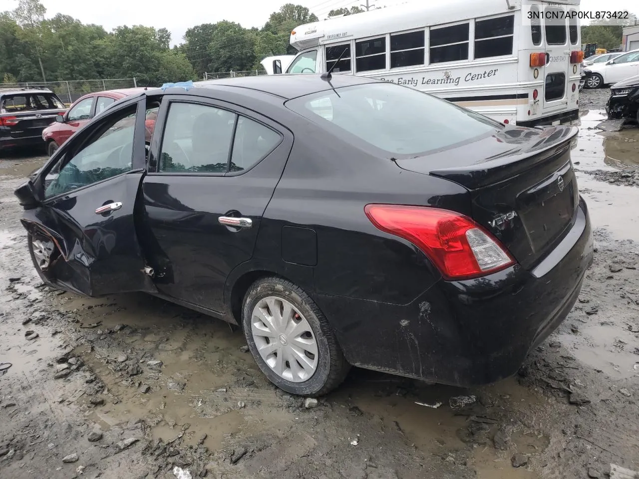 2019 Nissan Versa S VIN: 3N1CN7AP0KL873422 Lot: 73404354