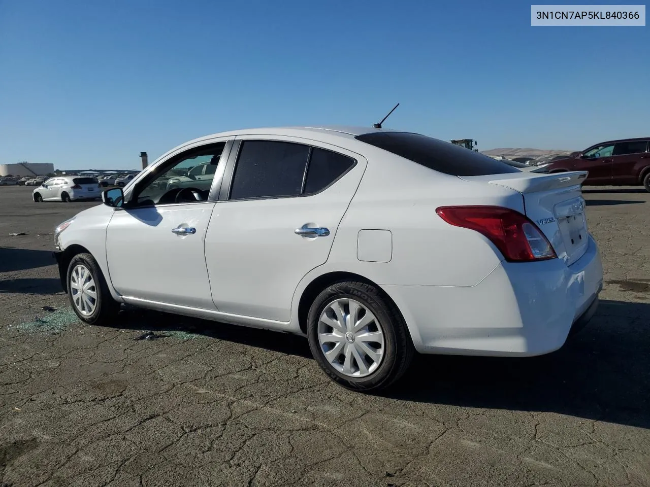 2019 Nissan Versa S VIN: 3N1CN7AP5KL840366 Lot: 73548024