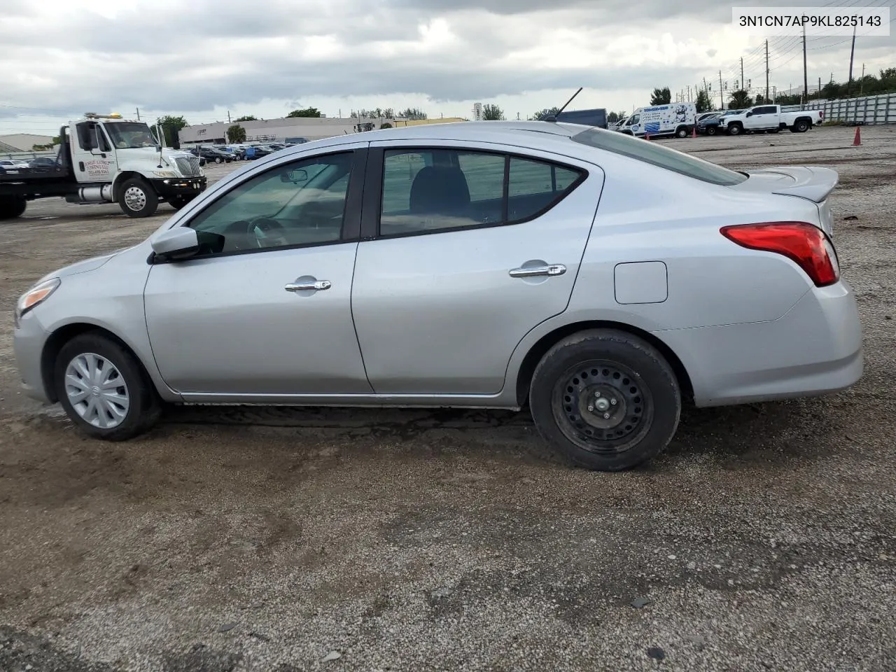 2019 Nissan Versa S VIN: 3N1CN7AP9KL825143 Lot: 73609244