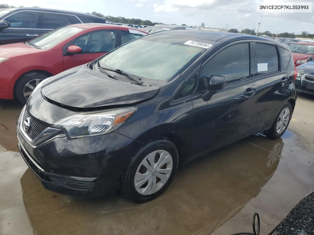 2019 Nissan Versa Note S VIN: 3N1CE2CP7KL353993 Lot: 74739694