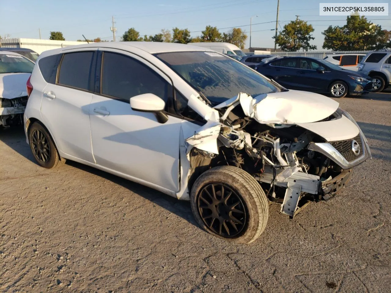 2019 Nissan Versa Note S VIN: 3N1CE2CP5KL358805 Lot: 75292754