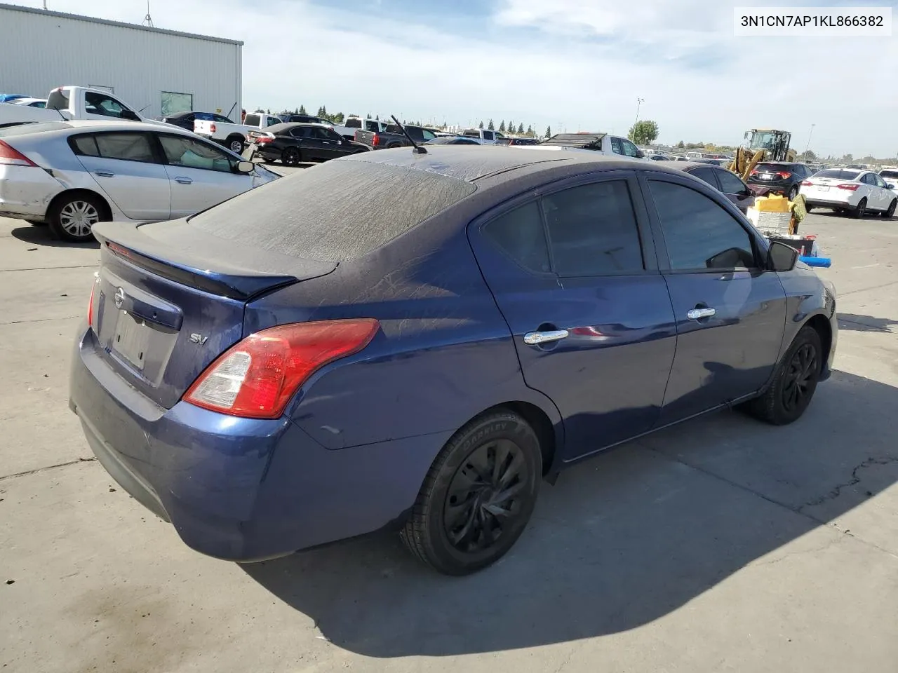 2019 Nissan Versa S VIN: 3N1CN7AP1KL866382 Lot: 75301144