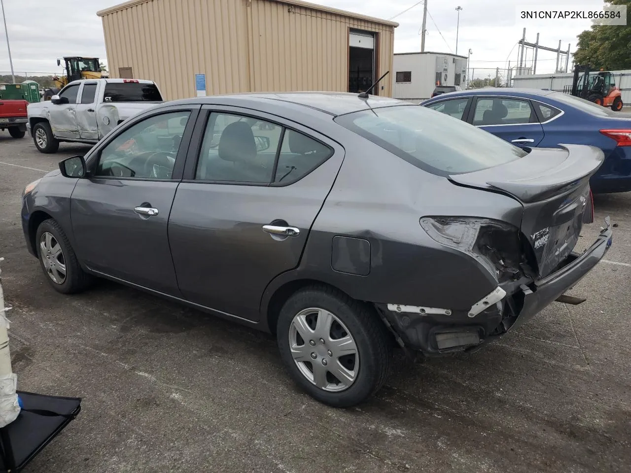 2019 Nissan Versa S VIN: 3N1CN7AP2KL866584 Lot: 75422474