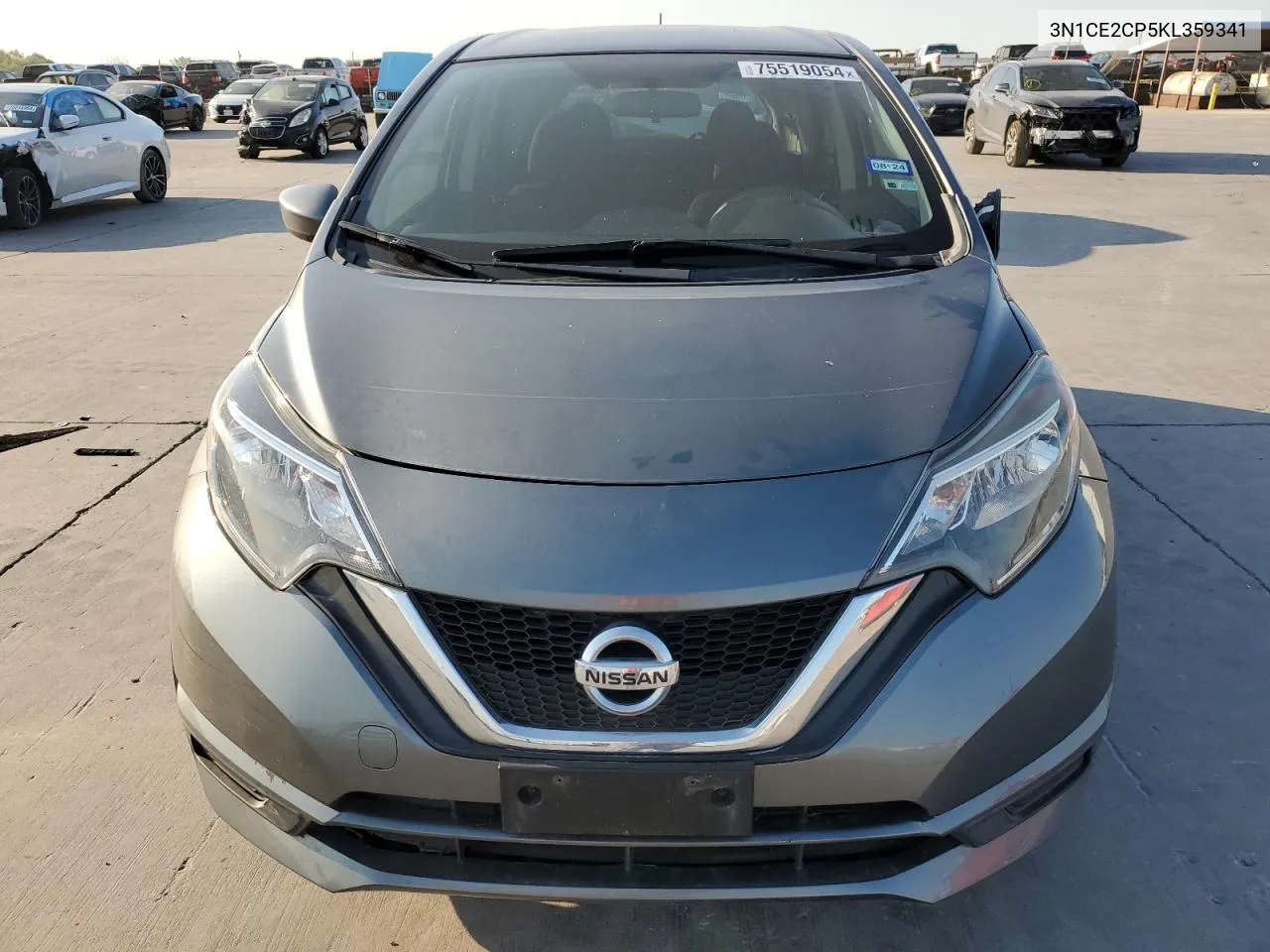 2019 Nissan Versa Note S VIN: 3N1CE2CP5KL359341 Lot: 75519054