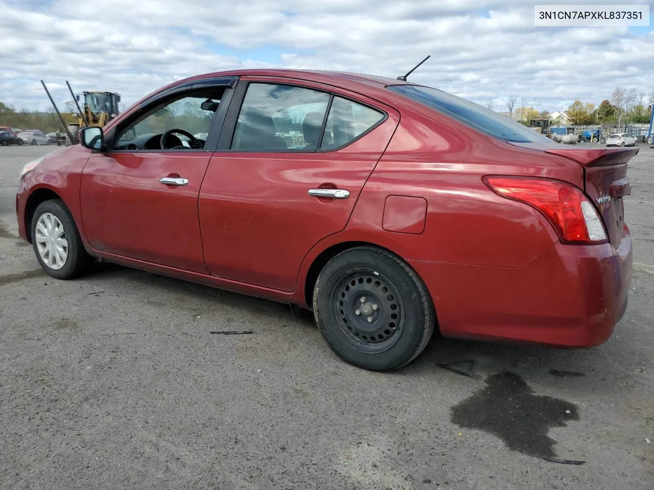 3N1CN7APXKL837351 2019 Nissan Versa S