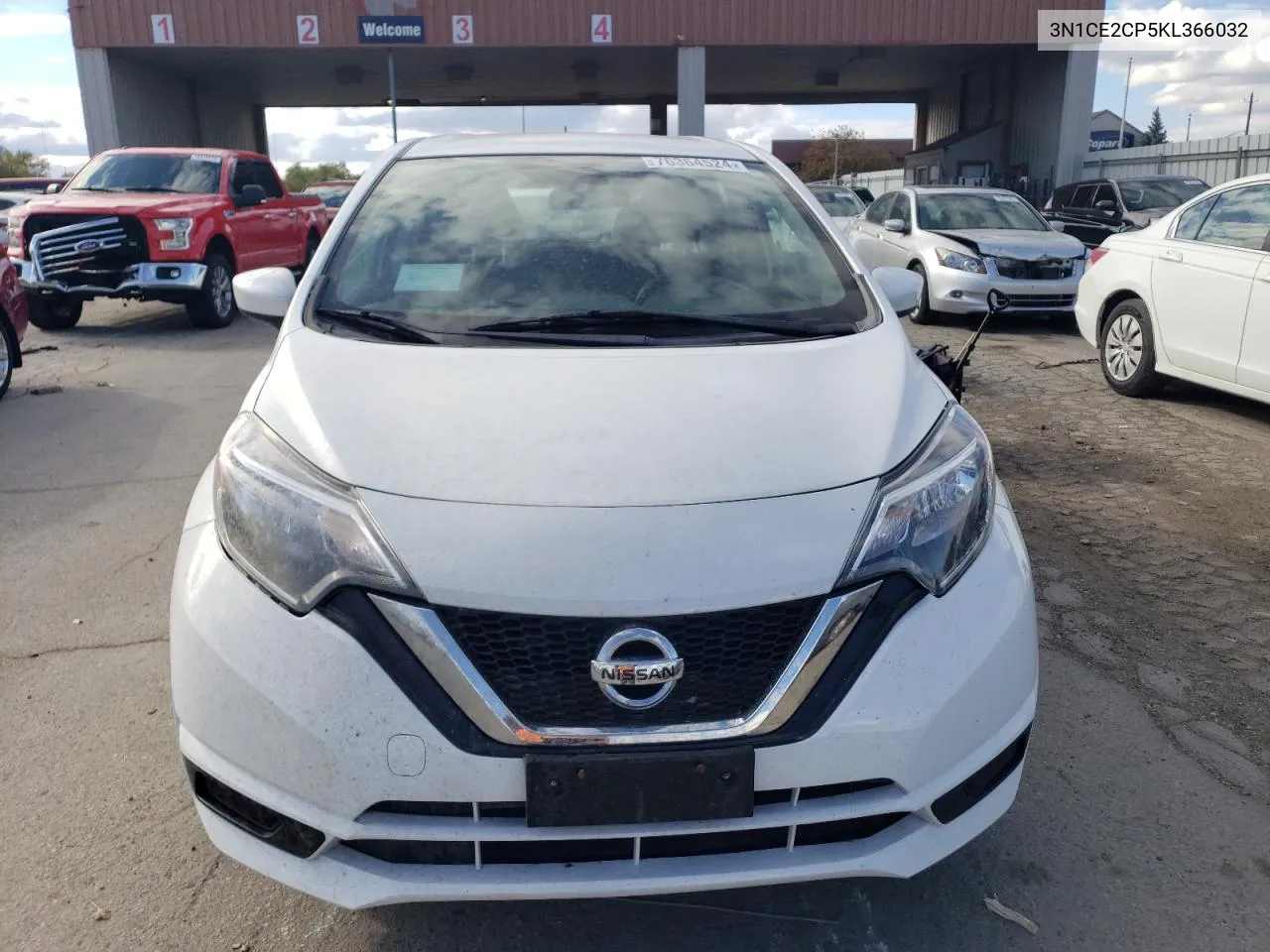 2019 Nissan Versa Note S VIN: 3N1CE2CP5KL366032 Lot: 76364524