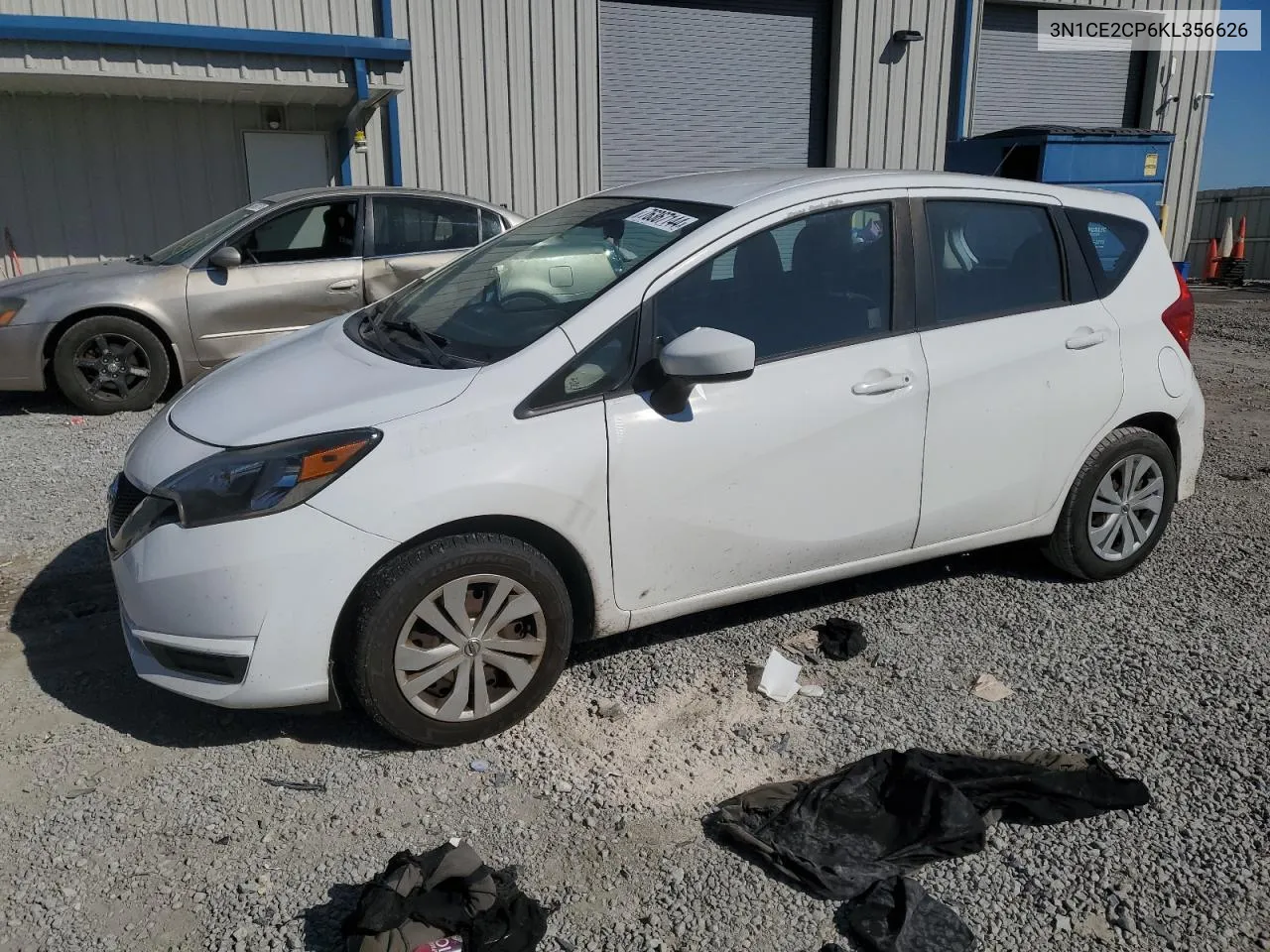 2019 Nissan Versa Note S VIN: 3N1CE2CP6KL356626 Lot: 76367144