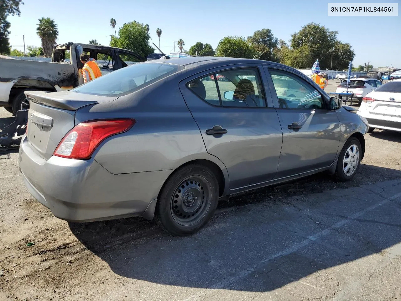 2019 Nissan Versa S VIN: 3N1CN7AP1KL844561 Lot: 76929604