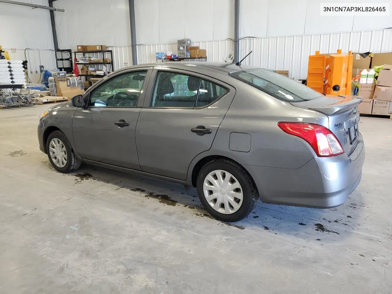 2019 Nissan Versa S VIN: 3N1CN7AP3KL826465 Lot: 76984074